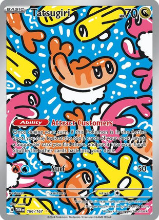 Tatsugiri - 186/167 - SV06 Twilight Masquerade - Holofoil - Near Mint (NM)