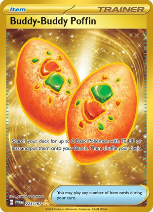 Buddy-Buddy Poffin - SV06 Twilight Masquerade - Holofoil - Near Mint (NM)