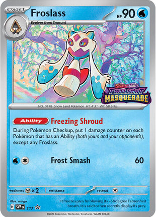 Froslass - 117 - SV Scarlet and Violet Promo Cards - Holofoil - Near Mint (NM)