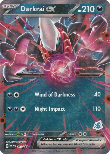 Darkrai ex (Darkrai) - Battle Academy 2024 - Holofoil - Near Mint (NM)