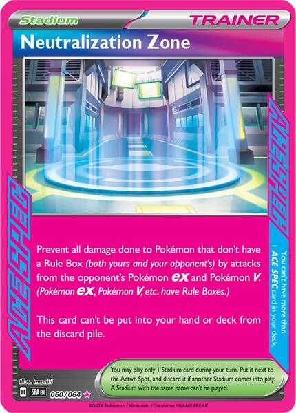 Neutralization Zone - SV Shrouded Fable - Holofoil - Near Mint (NM)