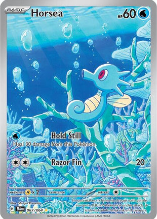 Horsea - 067/064 - SV Shrouded Fable - Holofoil - Near Mint (NM)