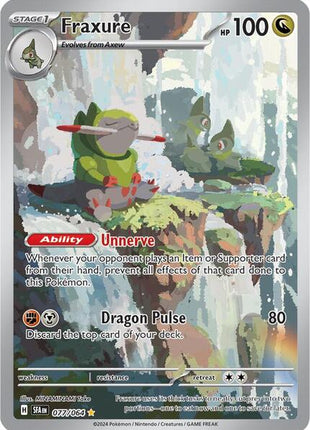 Fraxure - 077/064 - SV Shrouded Fable - Holofoil - Near Mint (NM)