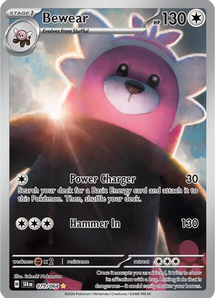 Bewear - 079/064 - SV Shrouded Fable - Holofoil - Near Mint (NM)
