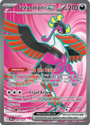 Fezandipiti ex - 084/064 - SV Shrouded Fable - Holofoil - Near Mint (NM)