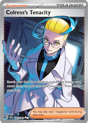 Colress's Tenacity - 087/064 - SV Shrouded Fable - Holofoil - Near Mint (NM)