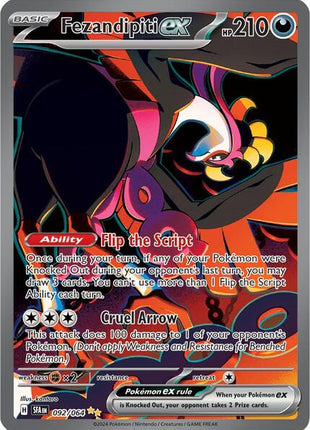 Fezandipiti ex - 092/064 - SV Shrouded Fable - Holofoil - Near Mint (NM)