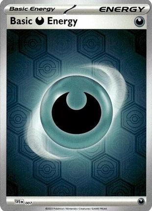 Basic Darkness Energy (Reverse Holofoil) - SV Shrouded Fable - Reverse Holofoil - Near Mint (NM)
