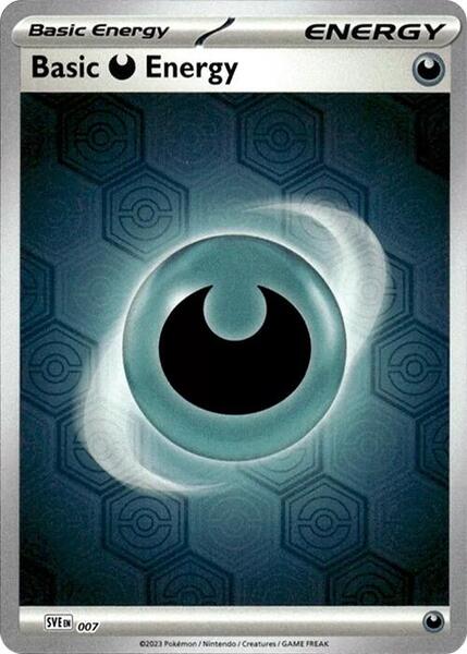 Basic Darkness Energy (Reverse Holofoil) - SV Shrouded Fable - Reverse Holofoil - Near Mint (NM)
