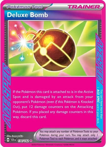 Deluxe Bomb - SV07 Stellar Crown - Holofoil - Near Mint (NM)