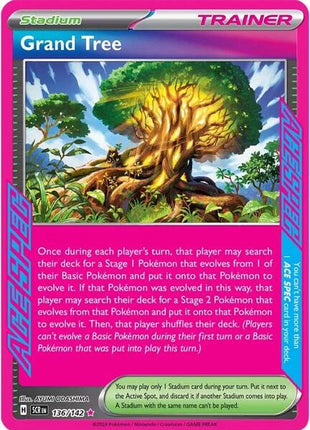 Grand Tree - SV07 Stellar Crown - Holofoil - Near Mint (NM)