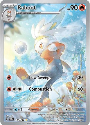 Raboot - 147/142 - SV07 Stellar Crown - Holofoil - Near Mint (NM)