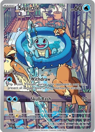 Squirtle - SV07 Stellar Crown - Holofoil - Near Mint (NM)