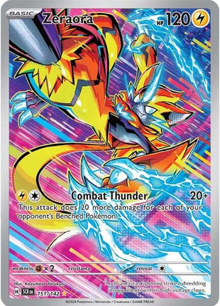 Zeraora - 151/142 - SV07 Stellar Crown - Holofoil - Near Mint (NM)