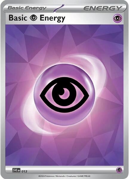 Basic Psychic Energy - 013 - SV07 Stellar Crown - Holofoil - Near Mint (NM)