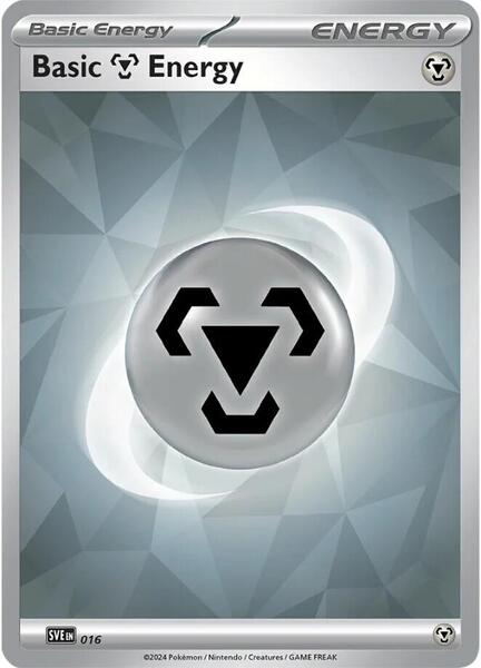 Basic Metal Energy - 016 - SV07 Stellar Crown - Holofoil - Near Mint (NM)