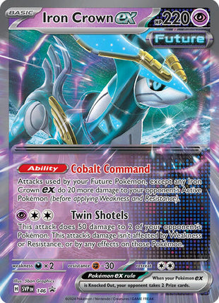 Iron Crown ex - 146 - SV Scarlet and Violet Promo Cards - Holofoil - Near Mint (NM)