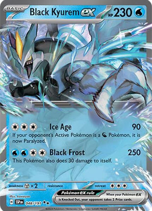 Black Kyurem ex - 048/191 - SV08 Surging Sparks - Holofoil - Near Mint (NM)