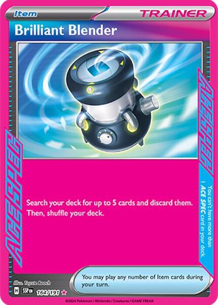 Brilliant Blender - SV08 Surging Sparks - Holofoil - Near Mint (NM)