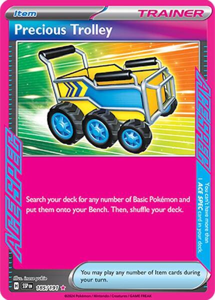 Precious Trolley - SV08 Surging Sparks - Holofoil - Near Mint (NM)