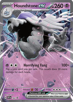 Houndstone ex - SV Scarlet and Violet Promo Cards - Holofoil - Near Mint (NM)