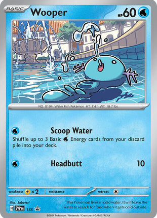 Wooper - 155 - SV Scarlet and Violet Promo Cards - Holofoil - Near Mint (NM)