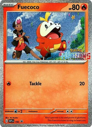 Fuecoco - 192 - SV Scarlet and Violet Promo Cards - Holofoil - Near Mint (NM)