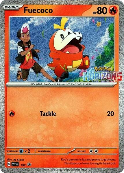 Fuecoco - 192 - SV Scarlet and Violet Promo Cards - Holofoil - Near Mint (NM)