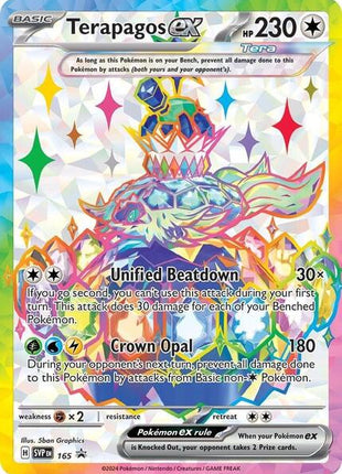 Terapagos ex - 165 - SV Scarlet and Violet Promo Cards - Holofoil - Near Mint (NM)