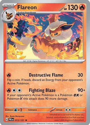 Flareon - SV Prismatic Evolutions - Holofoil - Near Mint (NM)