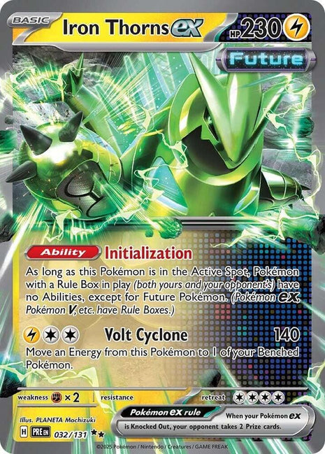 Iron Thorns ex - SV Prismatic Evolutions - Holofoil - Near Mint (NM)