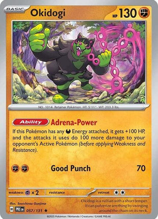 Okidogi - SV Prismatic Evolutions - Holofoil - Near Mint (NM)