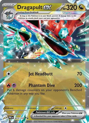 Dragapult ex - 073/131 - SV Prismatic Evolutions - Holofoil - Near Mint (NM)
