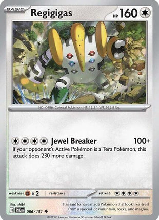 Regigigas - SV Prismatic Evolutions - Near Mint (NM)