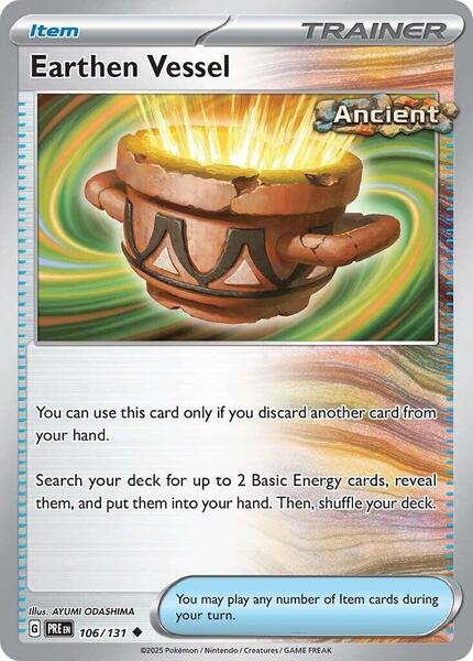 Earthen Vessel - SV Prismatic Evolutions - Near Mint (NM)