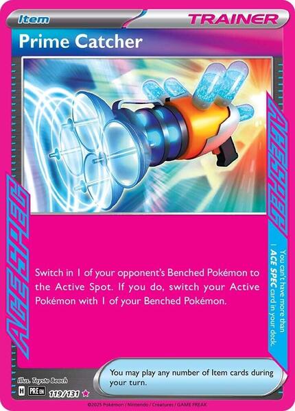 Prime Catcher - SV Prismatic Evolutions - Holofoil - Near Mint (NM)