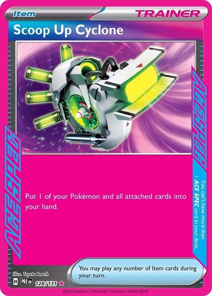 Scoop Up Cyclone - SV Prismatic Evolutions - Holofoil - Near Mint (NM)