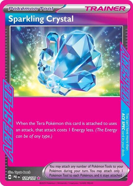 Sparkling Crystal - SV Prismatic Evolutions - Holofoil - Near Mint (NM)