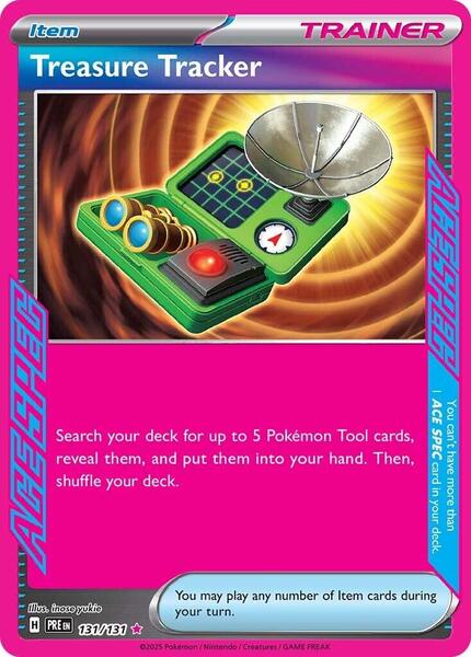 Treasure Tracker - SV Prismatic Evolutions - Holofoil - Near Mint (NM)