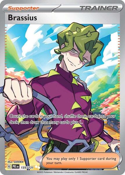 Brassius - SV Prismatic Evolutions - Holofoil - Near Mint (NM)