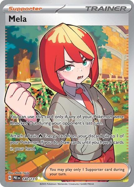 Mela - SV Prismatic Evolutions - Holofoil - Near Mint (NM)