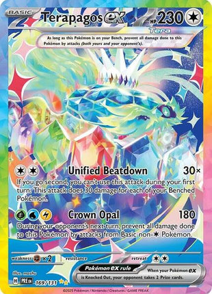 Terapagos ex - 169/131 - SV Prismatic Evolutions - Holofoil - Near Mint (NM)