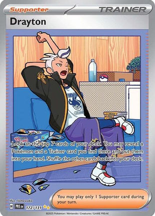 Drayton - SV Prismatic Evolutions - Holofoil - Near Mint (NM)