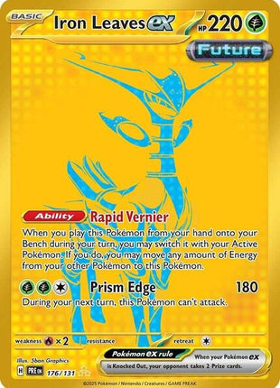 Iron Leaves ex - SV Prismatic Evolutions - Holofoil - Near Mint (NM)
