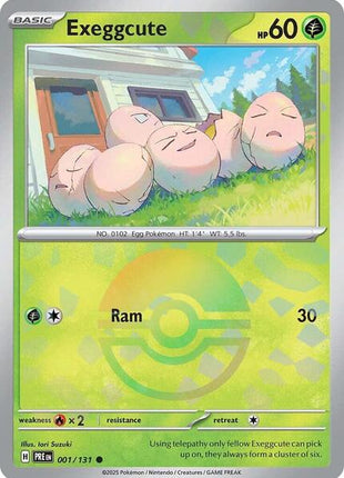 Exeggcute (Poke Ball Pattern) - SV Prismatic Evolutions - Holofoil - Near Mint (NM)