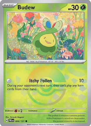 Budew (Poke Ball Pattern) - SV Prismatic Evolutions - Holofoil - Near Mint (NM)