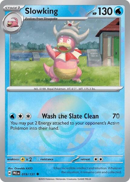 Slowking (Poke Ball Pattern) - SV Prismatic Evolutions - Holofoil - Near Mint (NM)