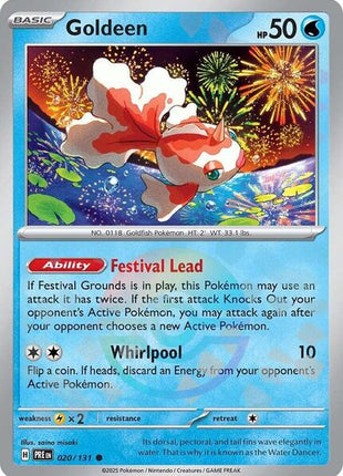 Goldeen (Poke Ball Pattern) - SV Prismatic Evolutions - Holofoil - Near Mint (NM)