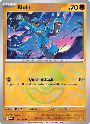 Riolu (Poke Ball Pattern) - SV Prismatic Evolutions - Holofoil - Near Mint (NM)