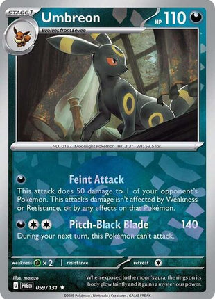 Umbreon (Poke Ball Pattern) - SV Prismatic Evolutions - Holofoil - Near Mint (NM)